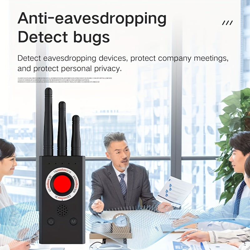 Rechargeable Portable Privacy Scanner - Accurately Detects Hidden Cameras, Wireless Infrared Cameras And USB Charging Bugs for Advanced Security And Privacy - No Wireless Signal Transmission for Extra Peace Of Mind