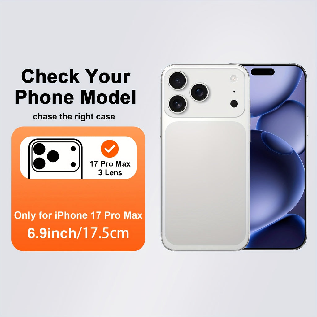 Phone Case - Case Wallet Compatible with The Iphone 17 Pro Max, Featuring a Mobile Phone Lanyard And a Built-In Card Holder That Can Hold 4 to 5 Cards. It Includes a Sliding Lens Cover And a Camera Control Capture Button