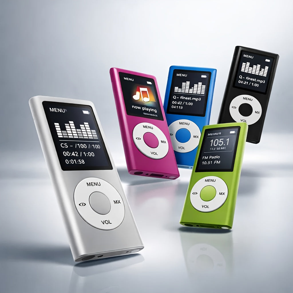 Portable MP3 Music Player with a 1.8-Inch LCD Display
