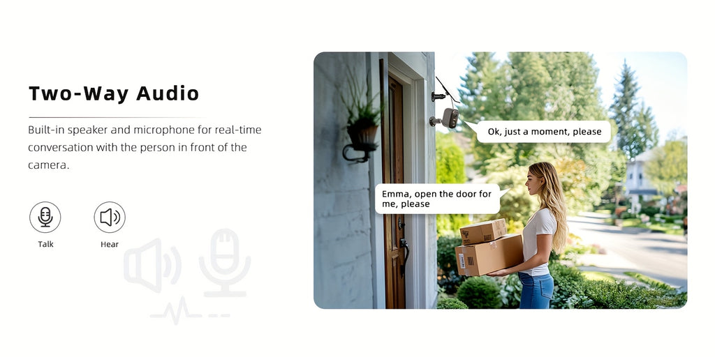 Wesecuu Solar Camera Offers Wireless Security Solutions for Both Indoor And Outdoor Use, Ideal for Home Surveillance. It Is Compatible with 5G And 2.4Ghz Wifi, And Can Be Monitored Via a Smartphone App. This Camera Is Suitable for Pets