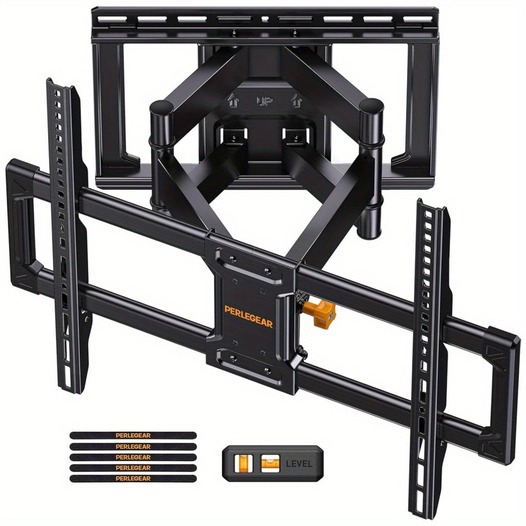 Full Motion TV Wall Mount for 40-85" TVs up to 132 lbs. TV Mount with Dual Articulating Arms, Tool-Free Tilt, Rotate, Extend, Level, Up to VESA 600x400mm, 16" Studs