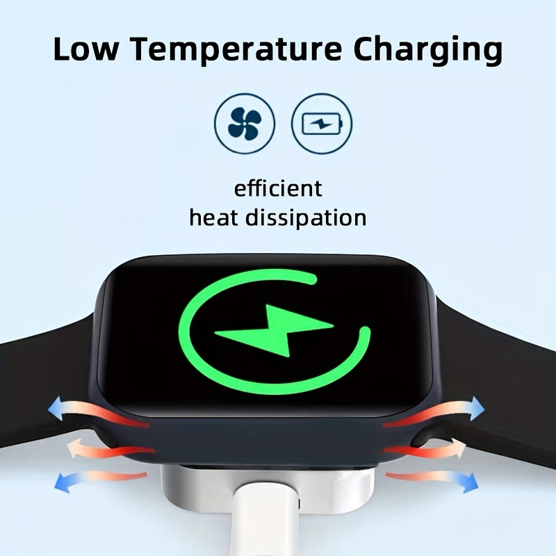 For Apple Watch Charger, Fast Magnetic Watch Charger For IWatch 9 8 7 6 5 SE 4 3 2 Ultra | Portable Type C Dock Adapter