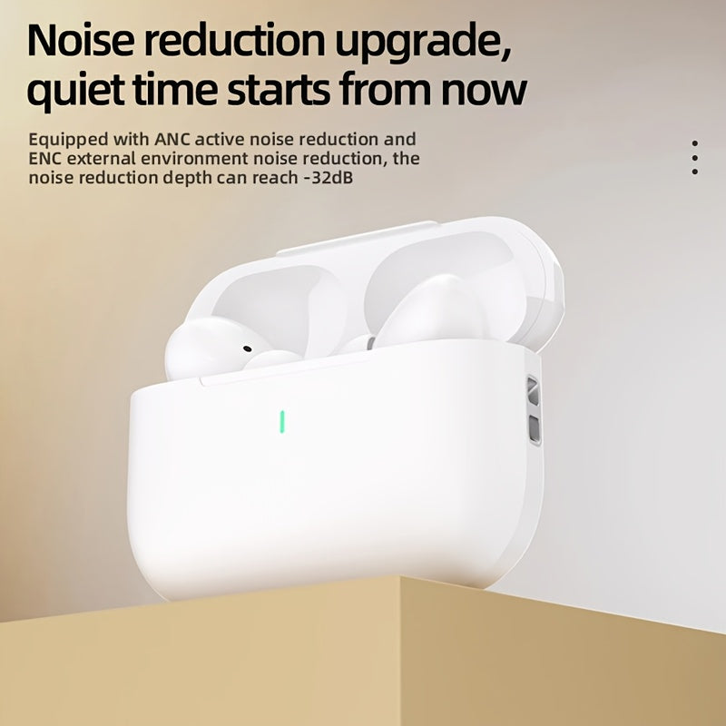 New Wireless Earphones - Long Battery Life, Suitable for Sports And Gaming, Comfortable Touch, Rechargeable Lithium Battery, Compatible with  Mobile Phones, Gaming Accessories | Fashionable Earphone Design | Touch Earphones