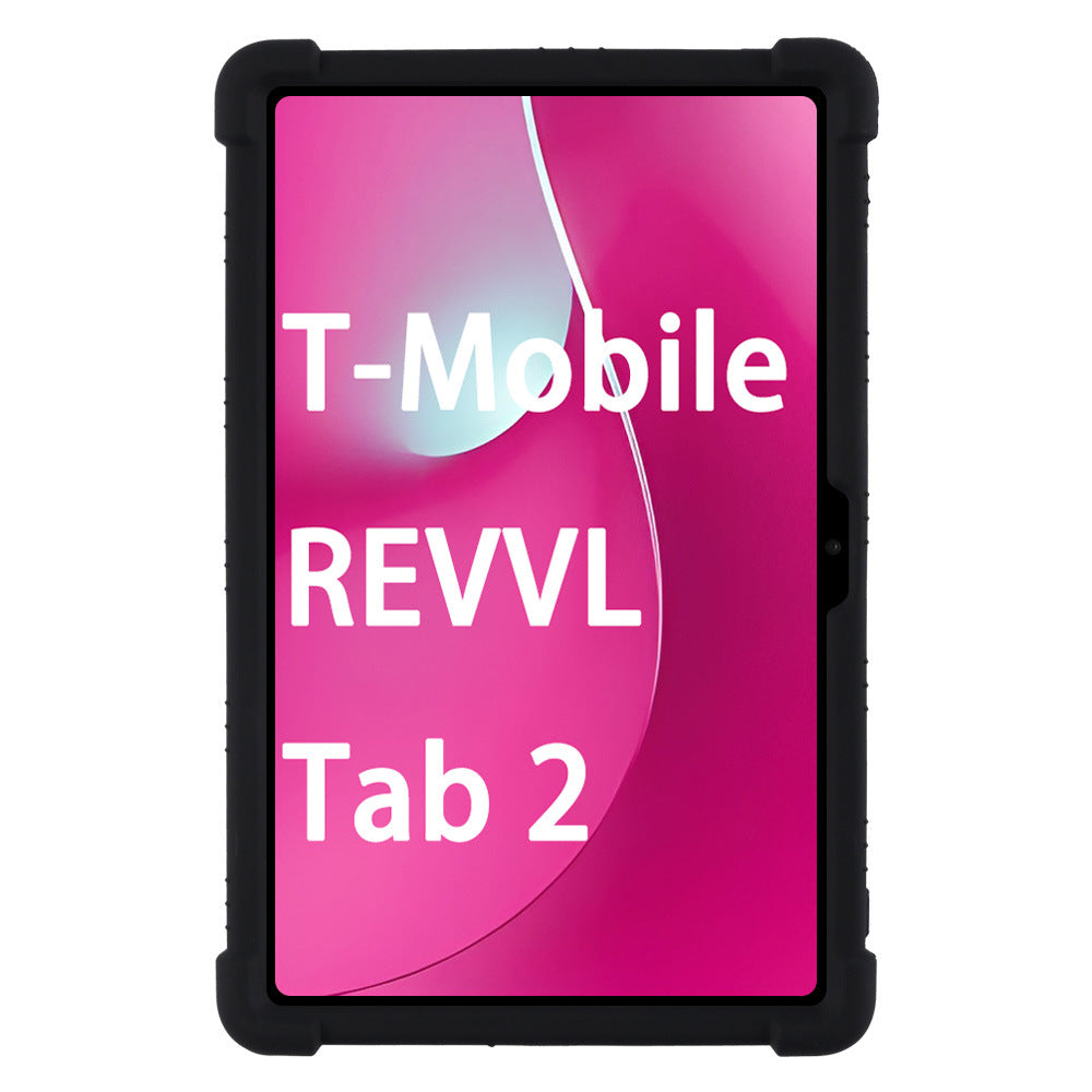 Compatible with T-Mobile Revvl Tab 2 Tablet Case 10.1inch Shockproof Soft Silicone Protective Cover