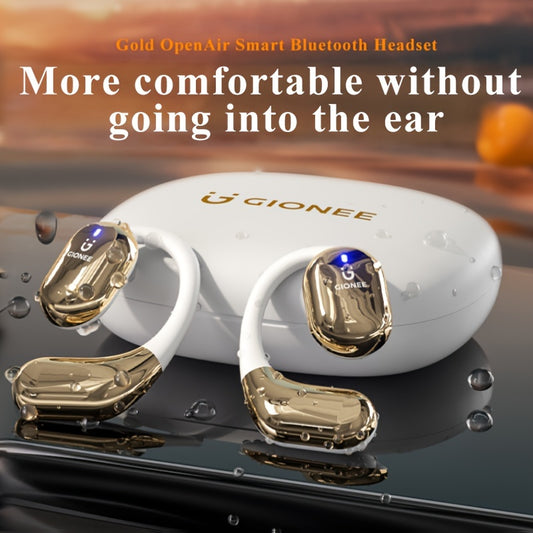 Gionee Headphones Wireless Noise Cancelling, Digital Display Charging Case, HD Sound Quality, 90° Suspension Sports Ear Hook Earphones,, Suitable for Playing Games, Watching Movies, Listening to Music, And Car Headphones
