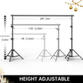 Birthday Party Background Stand Decoration Prop, 8.5 X 10ft Adjustable Background Stand Kit, Perfect for Celebrating Birthday Festivals And Party Decoration