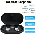 2026 AI Real-Time Translation Earphones: Support 156 Languages And Accents with Triple Real-Time Translation, Wireless Earphones Compatible with IOS And Android, Travel, Business, And Study Translation Device
