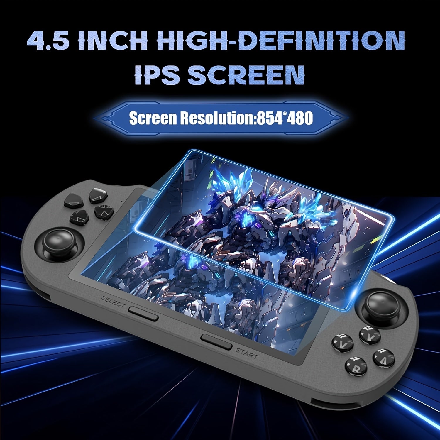 2026 Upgraded Handheld Game Console, Equipped with A Portable Open-source Linux System, IPS High-definition Screen, Dual Analog Joysticks, And USB Charging Function; Handheld Version Of The Game Console, Game Controller, Handheld Game Console.