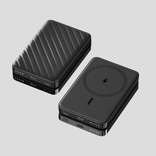Slim 5000Mah Wireless Power Bank Featuring Magnetic Charging, Capable of 15W Fast Charging for Iphone 16/15/14/13/12 Models, Ideal for Travel, Business Journeys, And Emergency Situations