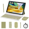 [Christmas Gift] PEICHENG Android 15 Tablet 10-Inch Tablet 17GB(6GB+11GB)RAM 128GB ROM 1TB Expansion, Quad Core, 2.4G/5G WiFi Tablet, IPS Touch Screen Tablet, Stylus Without Electricity Study, Chase Drama, Game, Christmas Gift, Tablet, Pad