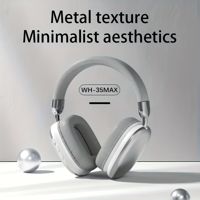 Wireless Earphones, Noise Cancelling Stereo Comfortable Earphones, Built-in High-definition Microphone, High Fidelity Stereo, Deep Bass, Suitable for Travel, Office, Laptops, Mobile Phones, Christmas Gifts