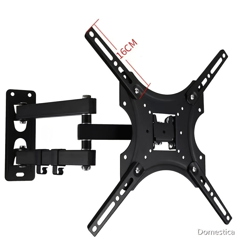 Full Motion TV Wall Mount Bracket Swivel Tilt for 22 32 36 37 40 42 46 49 50 55"