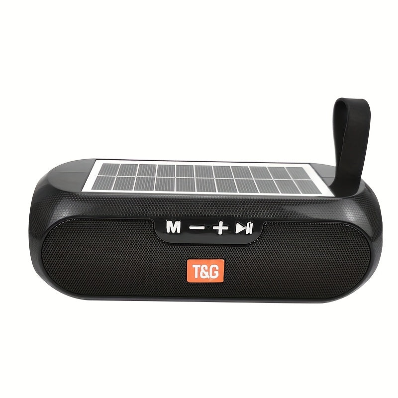 TG182 Solar Speaker Is a Wireless Outdoor Speaker That Connects to Mobile Phones, Tablets, Computers, And Tvs. It Features a 10W USB Portable Design, Supports TF Cards, FM Radio, And Has an Auxiliary Input