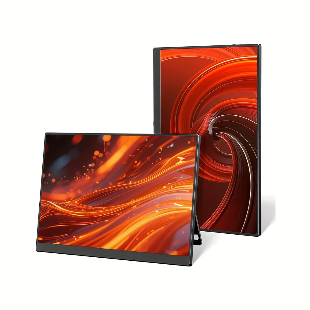 2026 New HDRinch Portable Monitor Laptop, 16;9 15.6-inch 1080p72 NTSC 100 SRGB USB C HDTV Travel External Second Computer Screen HDRinch Portable Monitor Laptop, Gaming for Monito, for iPhone, for Android, PC