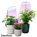 3pcs, Grow Lights for Indoor Plants Full Spectrum Smeileas LED Plant Light for Bedroom And Indoor Plants Growing, Full Spectrum Desk Growth Lamp with Smart Automatic 3/6/9H Timer for Garden Supplies And Chrismas Decorations, 4 Dimmable Levels, Height