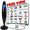 2026 Upgraded AI Smart TV Antenna Compatible for Indoor Use with Amplifiers Signal Boosters Supports 4K/1080P HD Digital Tuners Acts As A Signal Range Extender for Smart TVs The Amplifier Operates Under 36V Ideal for Home Theater And Streaming Device