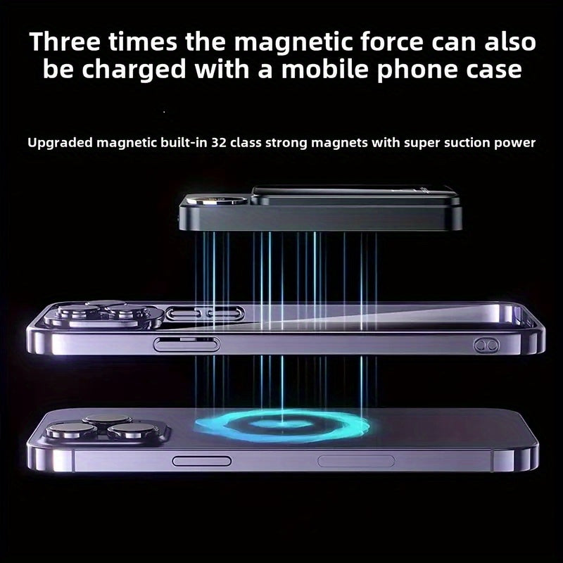 38880mAh Capacity Power Bank, Magnetic Power Bank, Wireless Portable Power Bank 22.5W Ultra Super Fast Charging Magnetic Power Bank for iPhone 17/16/ 15/ 14/ 13/ 12 Pro Max Plus And Android Phones, Outdoor Mobile Power Bank, The Best Gift