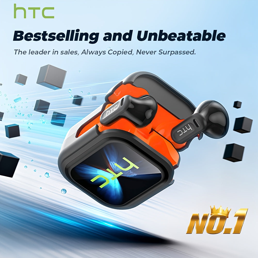The New HTC NE20 TWS Wireless Headphones Feature 131 Language Translation, High-definition LED Display And High-fidelity Wireless Headphones. They Are Suitable for Office Use, Sports, Study And Audio Calls. Built-in Microphone. Birthday Gift