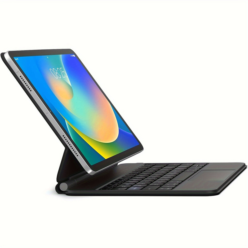 for iPad 10th Gen 2022 Keyboard Case with Backlit Magic-Style Magnetic Keyboard, Multi-Touch Trackpad & Cantilever Stand - Compatible with 10.9-inch iPad - -C, Wireless, Type-C Cable Included (No Charger) - Wireless Tablet PC Case