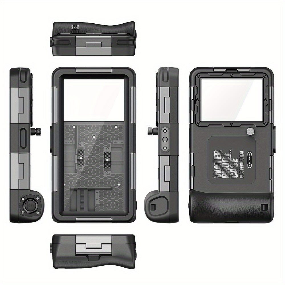 [Professional Scuba Dive Case] Underwater Snorkeling Diving Phone Case for Phone 16/15/14/13/12/11 Pro Max/XR/XS/X S24/S23/S22.[50ft/15m] Professional Scuba Dive Case Underwater Photo Video