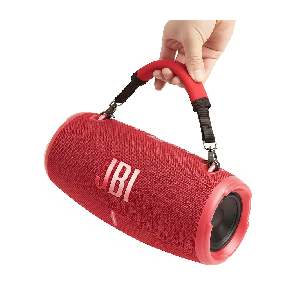 [Portable Bluetooth Speaker] For The JBL Xtreme/Xtreme 2/3/4/5 Portable Bluetooth Speaker Detachable Red Handle Strap(Only Handle Strap, Not Included Speakers) (Red)