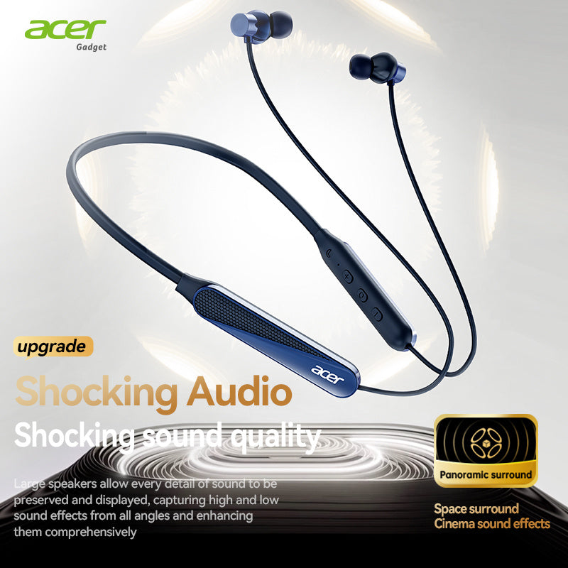 [Acer Genuine Product] True Wireless Stereo Earphones, Deep Bass Stereo Calling Noise Reduction, Extra-long Standby, Sports Running In-Ear, Low Latency Gaming Mode, Hi-Fi Sound, Lightweight Touchscreen Design, Comfortable Even After Prolonged