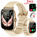 New Smartwatch -1.83in Full Touchscreen Smartwatch - Comes with A Free Strap, Android And iPhone Phone Answering, Message Notifications, Step And Calorie Tracking, Multiple Exercise Modes, Pedometer, Weather Reminder, Suitable for Both Men And Women
