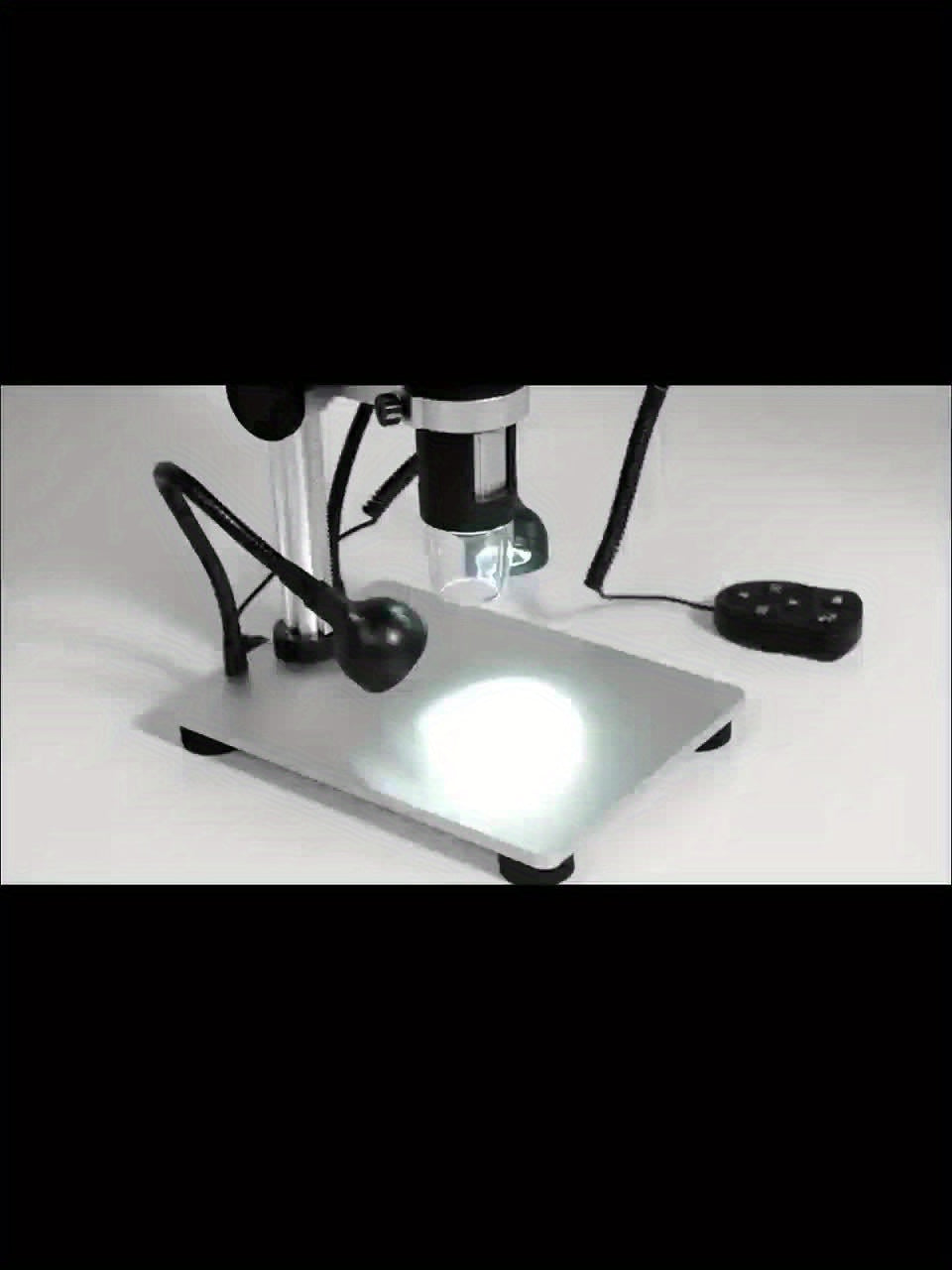Dm9 7-Inch LCD Digital Microscope 1200X, 1080P Coin Microscope Magnifier, with 10 Adjustable LED Lights, 12MP Super Precise Focus Welding Microscope, Suitable for Adults, Can Connect to A Computer for Viewing, Men's Gift