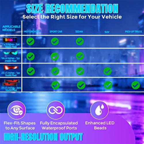 4th Of July Decor: [Flexible LED Dot Matrix Panel] LED Dot Matrix Display, Supports USB Power Supply, App Control | Flexible, DIY Programmable Lighting, Suitable for Shops, Hotels | Easy to Install, Durable Design, Dimmable Graphite RGB Display