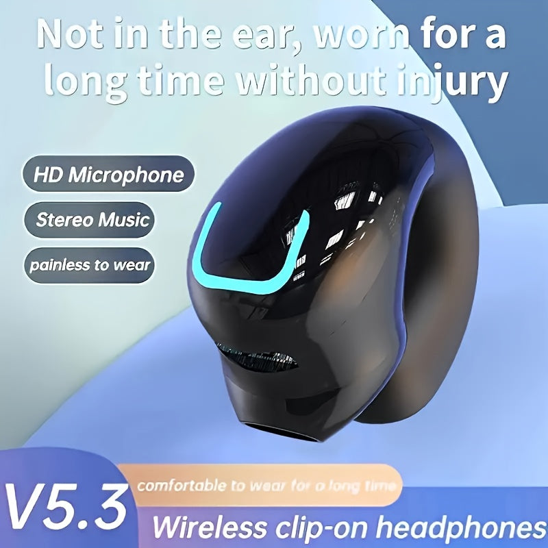Wireless Noise-Cancelling Headphones, Lightweight And Sensitive Design, USB Type-C Charging, 5-Hour Battery Life, Compatible with Smartphones - Perfect Gift, Hands-Free Calls | Stylish And Portable In-Ear Headphones