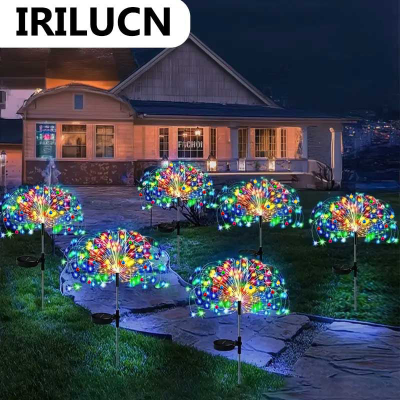 Solar Festival Garden Lights, Environmental Garden Lighting | High Efficiency Solar Smoke Lanterns, Solar Garden Lights, Suitable for Festival Outdoor Decoration