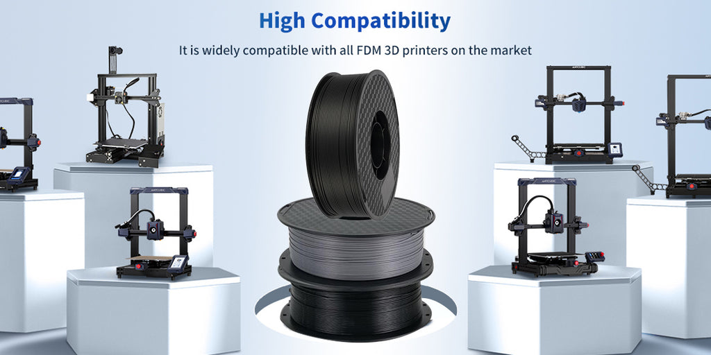 1.75mm PLA 3D printing filament, available in multiple colors, 250g PLA filament, high dimensional accuracy, neat winding filament for 3D printers, flexible PLA 3D printer filament 1.75mm, widely compatible with most FDM 3D printers, strong and tough 3D p