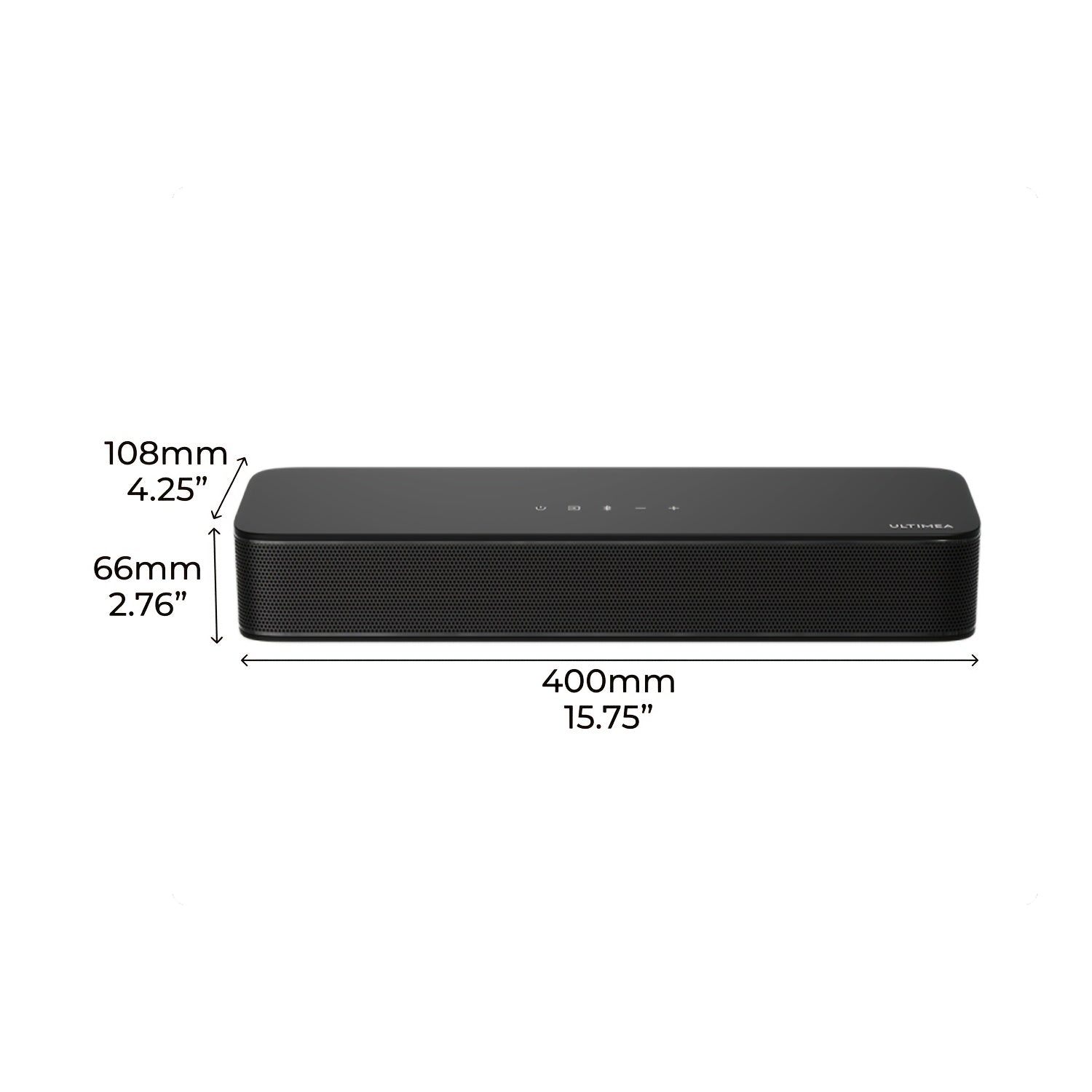 ULTIMEA TV Soundbar with Built-In Subwoofer: 2.2CH 100W Detachable (3 EQ Modes) / 2.1CH 120W Portable All-In-One (App Control) / 5.0CH 180W 3-In-1 Surround System (App Control), Wireless 5.3, Optical/Aux Connectivity