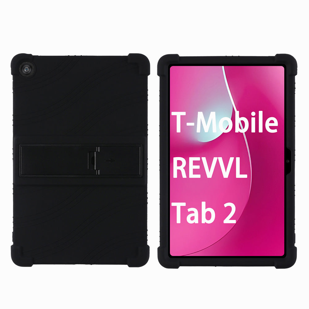 Compatible with T-Mobile Revvl Tab 2 Tablet Case 10.1inch Shockproof Soft Silicone Protective Cover