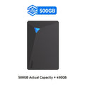 EAGET Mobile Hard Drive for PC, Mac, PS4, Xbox One - High Speed Transfer, Videos & Music Backup, NTFS File System, USB Connectivity, Compatible with Laptop