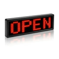 [Portable Signage] Wireless App-Controlled LED Badge with Programming - Rechargeable Scrolling Text/Logo, 48x12 Pixel Dynamic Display for Parties, Trade Shows, Events - Portable Signage Suitable for Restaurants, Shops, Hotels, Gifts