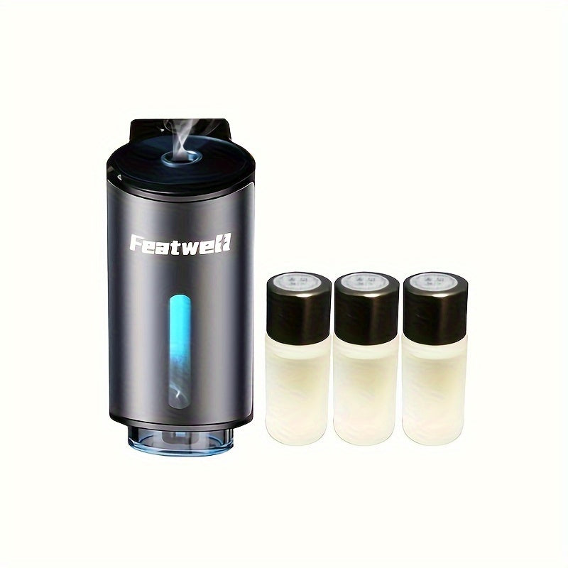 Smart Car Air Aromatherapy Diffuser, Fragrance Car Air Fresheners with Three Adjustable, Humidifier Essential Oil Diffuser for Vehicle