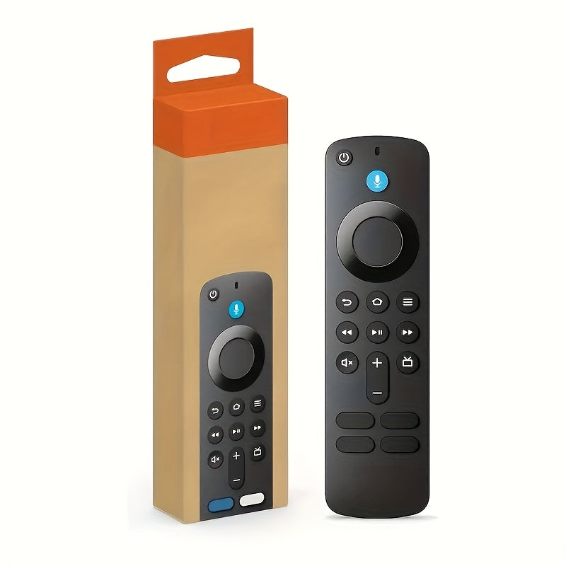 [Alexa Voice Remote 6.0] 4K HD Portable Smart TV Stick Remote Control, Compatible with Fire TV, Universal for Smart Home, Small And Easy to Use, Backlit Buttons, Ergonomic Design, Suitable for Home, Outdoor And Office Use.