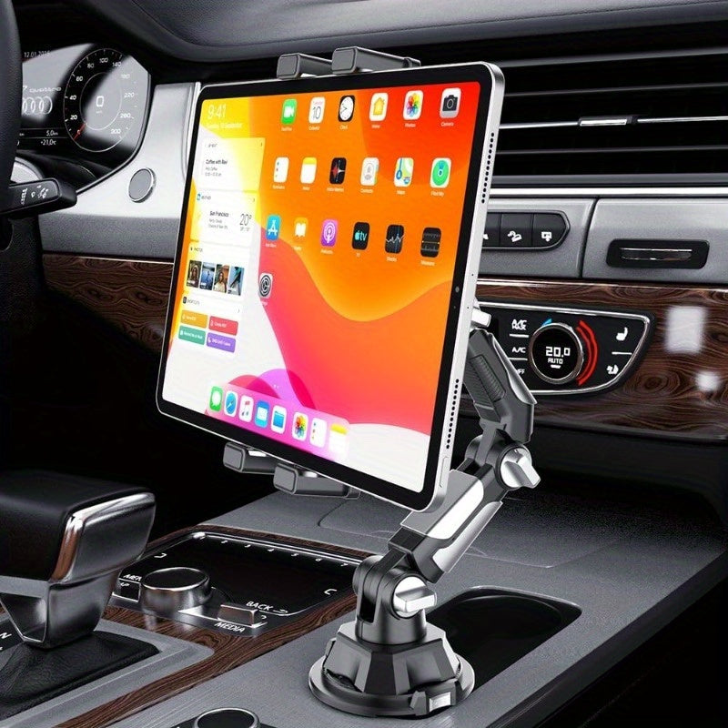 New Robotic Arm Tablet Stand, iPad Cup Holder Car Mount Heavy Duty 360° Rotation Adjustable Universal Tablet Stand Cradle Cup Phone Holder Car Compatible iPad Phone 4. 7 - 13 "equipment