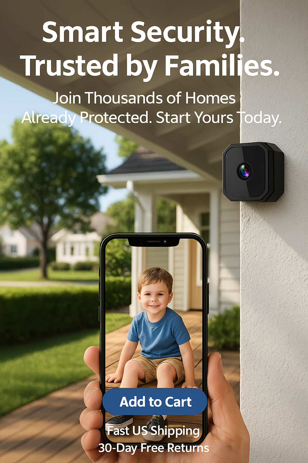 Halloween Special Offer!  Wireless Surveillance Camera - Full-Color Night Vision, Two-Way Voice Call, Motion Detection, Built-in AP Hotspot, Internet-Free Viewing, Real-Time Monitoring for Home, Family, And Pet Safety