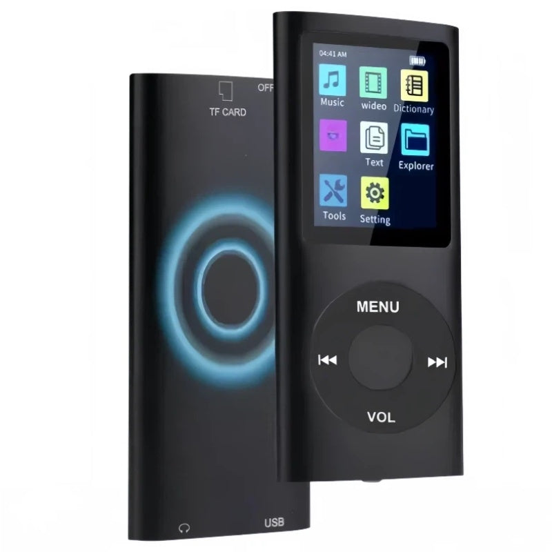 Portable MP3 MP4 Player 64GB Expandable, Voice Recorder, E-Book Reader, Photo Viewer And Video Play