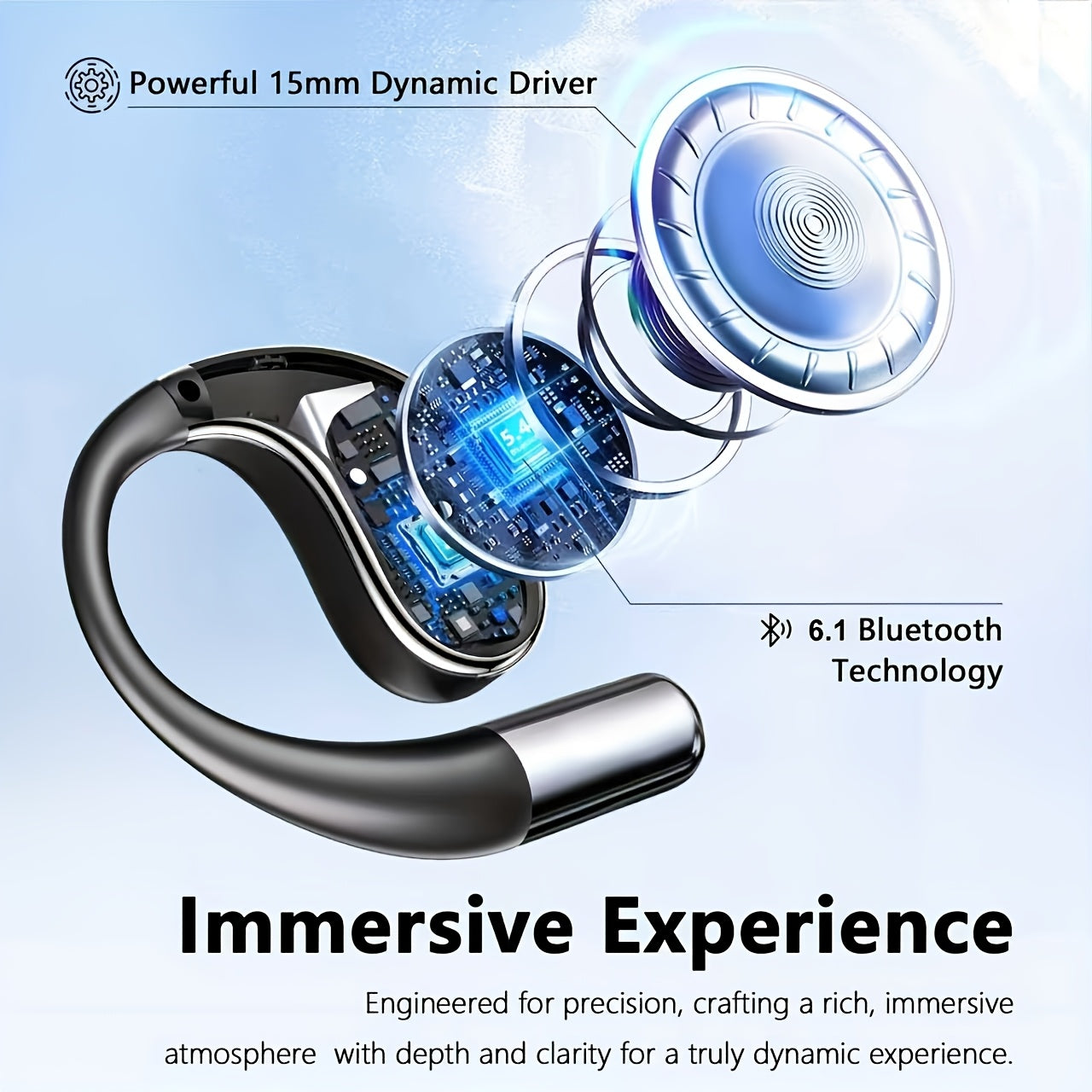 2026 AI Real-Time Translation Earphones: Support 156 Languages And Accents with Triple Real-Time Translation, Wireless Earphones Compatible with IOS And Android, Travel, Business, And Study Translation Device