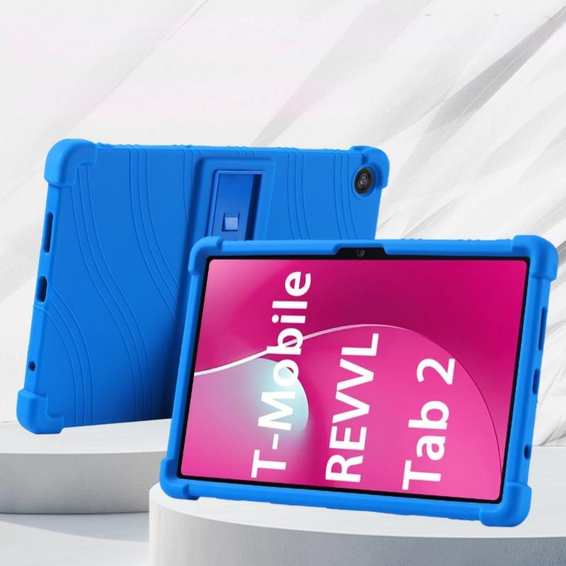 Compatible with T-Mobile Revvl Tab 2 Tablet Case 10.1inch Shockproof Soft Silicone Protective Cover