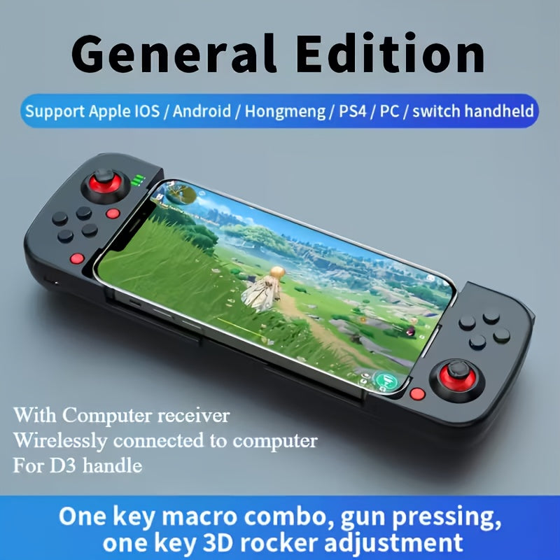 [For Android/Ios] D3 Gamepad D3 Mobile Phone Controller With Expandable Game Controller Support For Android/Ios/Hongmeng Mobile Game Controllers