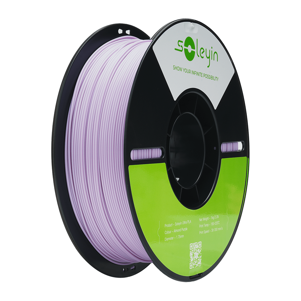 Creality SOLEYIN Ultra PLA Filament 1.75mm PLA 3D Printer Filament High Speed 30-600mm/s Dimensional Accuracy +/- 0.02mm, 1kg Spool (2.2lbs), Fit Most FDM 3D Printer