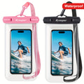 2pcs Waterproof Phone Bag - Dry Case for iPhone 16/15/14 Pro Max & for S24/S23 - Swimming, Beach, Boating Essential