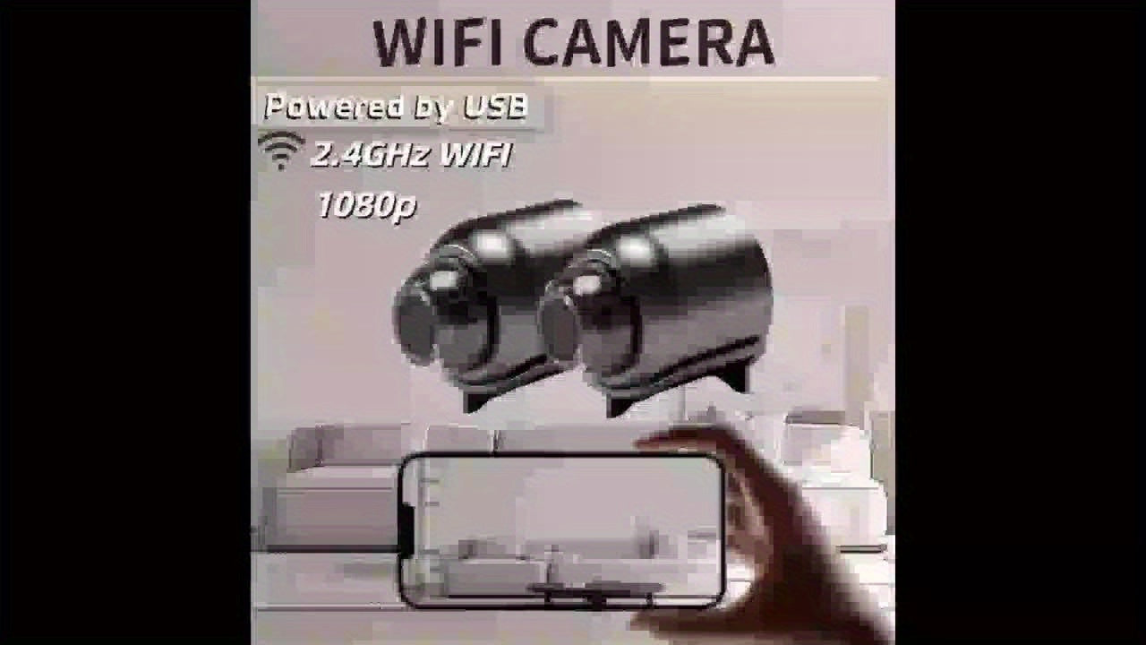 4pcs Wireless Surveillance Camera X5 Night Vision 1296P, 2.4GHz/5GHz WiFi Wireless Smart Security Camera - High Definition, 360 ° Rotation, Black, Ideal for Home And Office Surveillance, Office Wireless Surveillance Camera | Modern Camera Design |