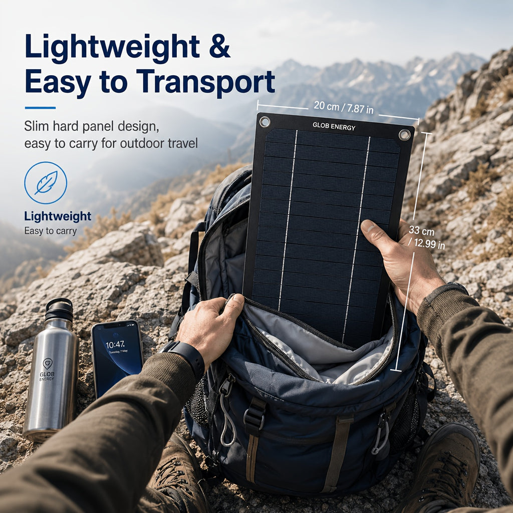 Portable Solar Charging Kit With 100A Controller Foldable Design USB Direct Charging For Outdoor Camping Travel Car RV Boat Emergency Power Supply | Solar Panel Kit | Emergency Charger