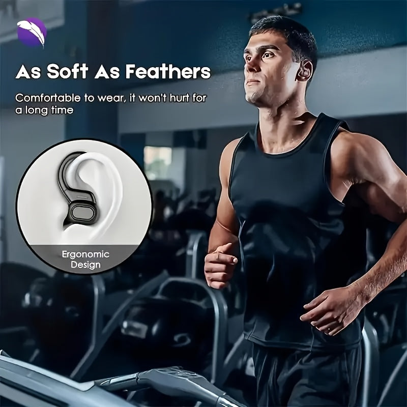 Wireless Earphones, Wireless 5.4, Condenser Microphone, LED Screen Charging Box, Compatible With Android/iOS, Automatic Pairing, Long-lasting Battery Life, Suitable For Sports, Games, Riding, Driving. -The Ideal Gift For Couples And Friends