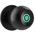 Smart Door Knob, Fingerprint/APP/Physical Key, Entrance Mode/Passage Mode/Privacy Mode, Rechargeable Lithium Battery